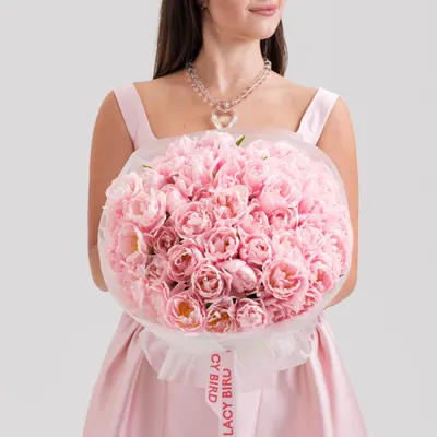 A round mono-bouquet