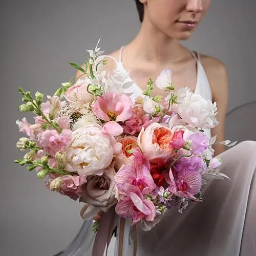 The bridal bouquet